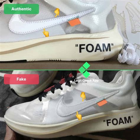 off white nike zoom fly real vs fake|nike off white flyknit.